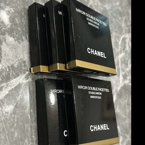 CHANEL Compact Mirrors in and black.

Red is sold out.